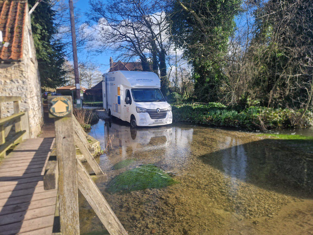 house removals in bad weather
